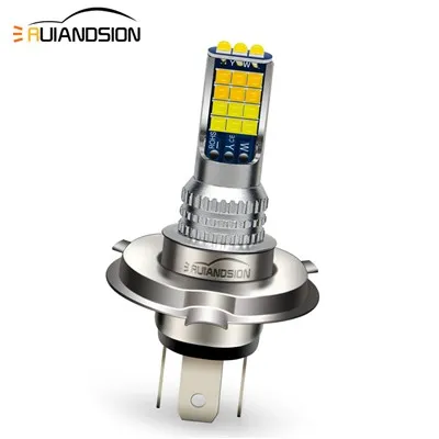 Kamyon Ücretsiz Örnek 12V Beyaz için Ruiandsion Yüksek Kalite H4 Led Sis Farları